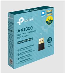 PLACA DE RED WIFI USB TP LINK ARCHER TX20U NANO AX1800 DUAL BAND HIGH